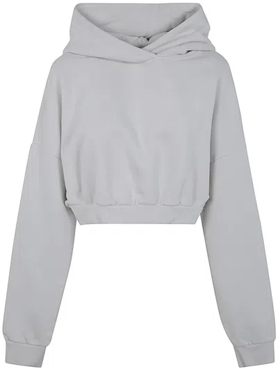 Entire Studios Cropped Heavy Hood Clothing In White