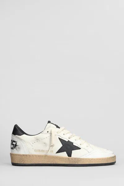 Golden Goose Deluxe Brand Men Ball Star Low-top Leather Sneakers In White