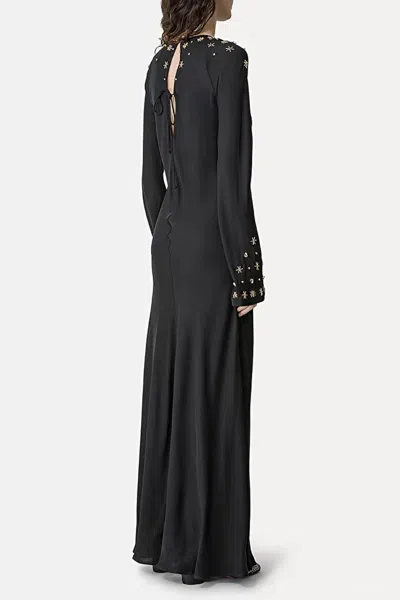 Forte Forte Forte_forte "the Stars Of Bali" Embroidery Georgette Dress Clothing