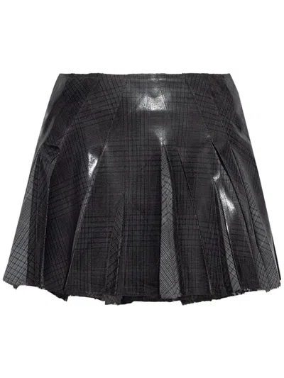 Diesel O-zirck Skirt In Grey