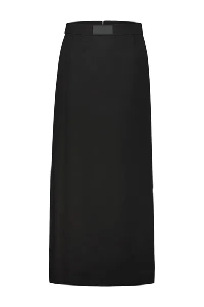 Vetements Tailored Maxi Skirt In Black