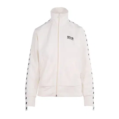 Golden Goose Woman Sweatshirt Ivory Size S Polyester In White