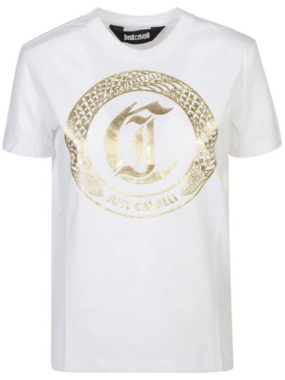 Just Cavalli T-shirts And Polos In White