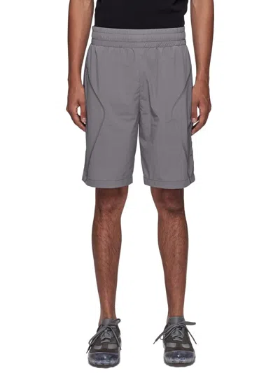A-cold-wall* Welded Corbusier Knee-length Shorts In Grey