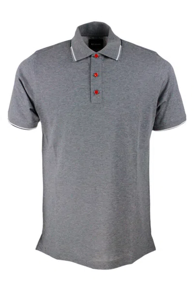 Shop Kiton T-shirts And Polos In Grey