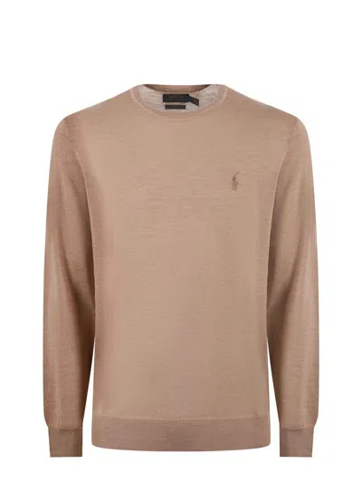Polo Ralph Lauren Sweaters In Brown