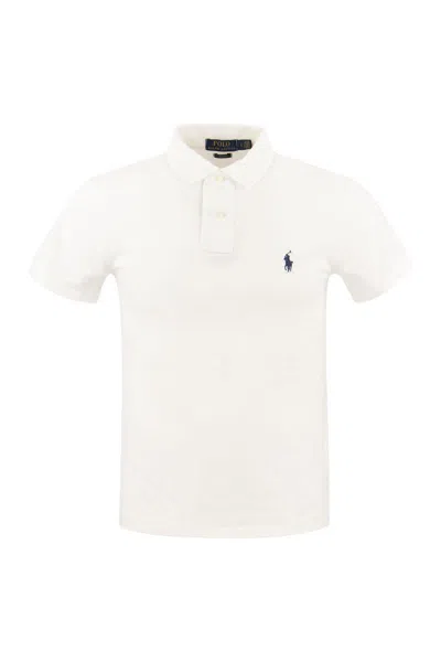 Polo Ralph Lauren Classic Fit Crew Neck Tee In White