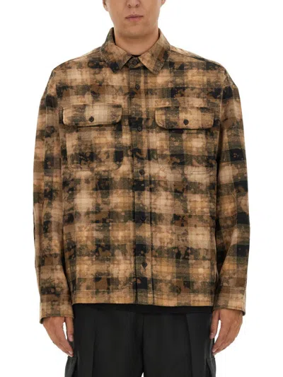 PALM ANGELS PALM ANGELS PLAID SHIRT 