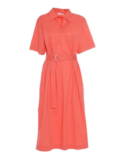 Peserico A Mid-length Dress In Red