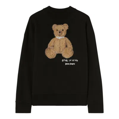 Palm Angels Bear In Mind Sweatshirt In Black