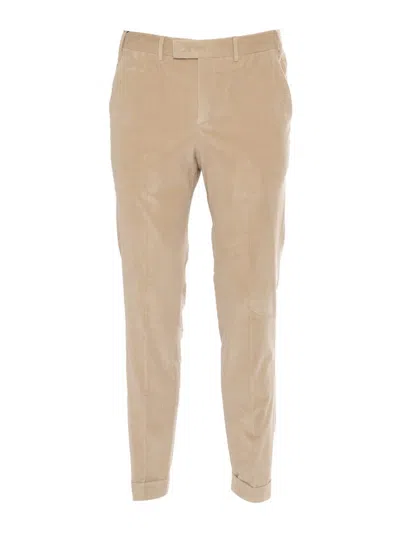 Pt01 Belt Loop Casual Pants In Multicolor