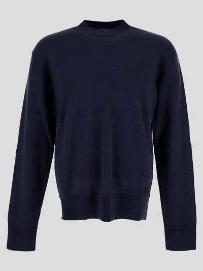 Shop Laneus Sweaters In Blue