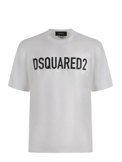 Shop Dsquared2 T-shirts And Polos In White