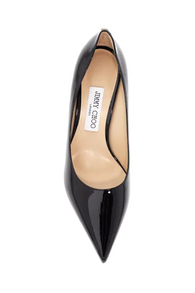 Jimmy Choo Pointed Toe Stiletto Heel Pumps In Black