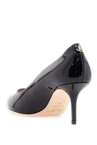 Jimmy Choo Pointed Toe Stiletto Heel Pumps In Black