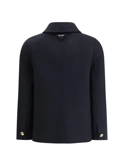 Prada Jackets In Blue