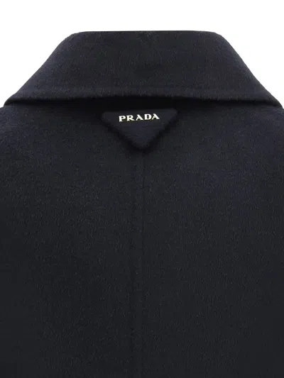 Prada Jackets In Blue