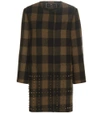 ETRO Plaid wool coat