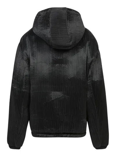 K-way Lily Velour Polar Reversible In Black