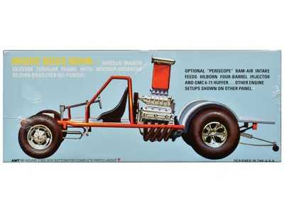 Diecast Model Amt Skill 2 Model Kit Boss Nova Funny Car 1/25 Scale Model By Amt