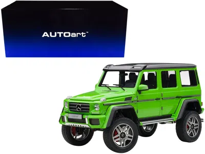 Diecast Model Autoart Mercedes Benz G500 4x4 2 Alien Green 1/18 Model Car By Autoart