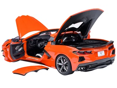Diecast Model Autoart 2020 Chevrolet Corvette C8 Stingray Sebring Orange 1/18 Model Car By Autoart