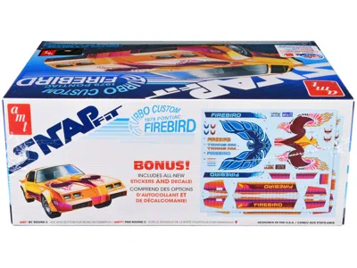 Diecast Model Amt Skill 1 Snap Model Kit 1979 Pontiac Firebird "turbo Custom" 1/25 Scale Model By Amt