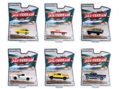 Diecast Model Greenlight All Terrain Series 14 Set Of 6 Pieces 1/64 Diecast Model Cars By Greenlight
