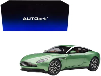 Diecast Model Autoart Aston Martin Db11 Rhd (right Hand Drive) Apple Tree Green Metallic 1/18 Model Car By Autoart