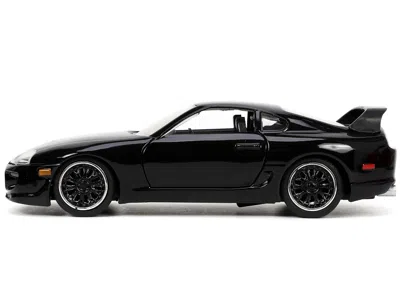 Diecast Model Jada 1995 Toyota Supra Black "fast & Furious" Movie 1/32 Diecast Model Car By Jada