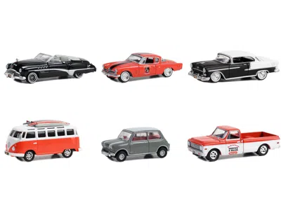 Diecast Model Greenlight Busted Knuckle Garage Series 2 6 Piece Set 1/64 Diecast Model Cars By Greenlight