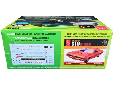 Diecast Model Amt Skill 2 Model Kit 1992 Chevrolet Silverado C1500 Fleetside Short Bed Pickup Truck "easy Build" 1/25