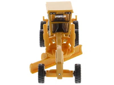 Diecast Model Diecast Masters Cat Caterpillar 163h Motor Grader Yellow 1/87 (ho) Diecast Model By Diecast Masters