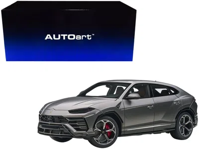 Diecast Model Autoart Lamborghini Urus Grigio Lynx Gray Metallic 1/18 Model Car By Autoart
