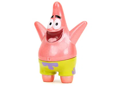 Diecast Model Jada Set Of 4 Diecast Figures "spongebob Squarepants" (1999-current) Tv Series "metalfigs" Series Diecast