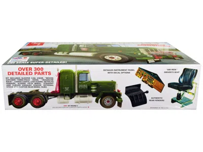 DIECAST MODEL AMT SKILL 3 MODEL KIT KENWORTH CONVENTIONAL TRACTOR "ALASKAN HAULER" 1/25 SCALE MODEL BY AMT 