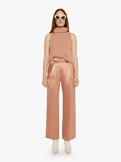 Sablyn Emerson High Rise Pleated Pants Deep Apricot In Multi