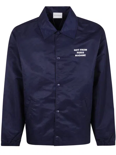 Drôle De Monsieur Drole De Monsieur Jackets In Blue