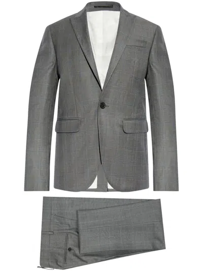 Dsquared2 Single Breasted Two-piece Tailored Suit In Grey