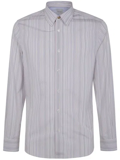 Paul Smith Mens Sc Slim Fit Shirt In White