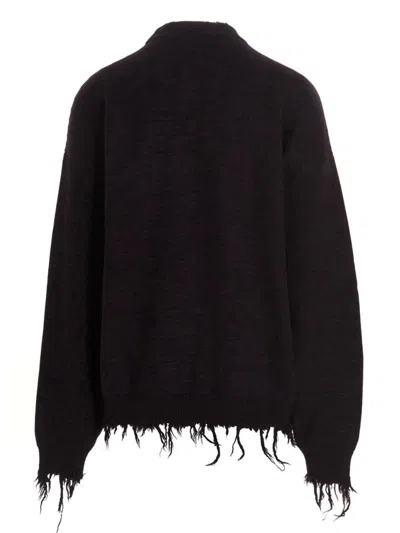 Vetements Long-sleeved Sweater In Purple