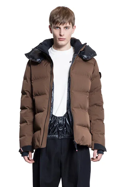 Moncler Grenoble Wintercoat In Brown