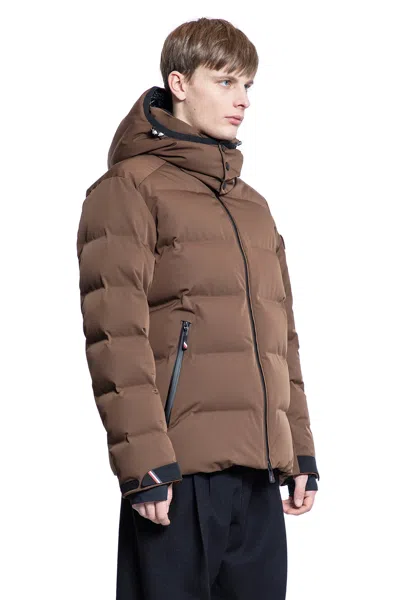 Moncler Grenoble Wintercoat In Brown