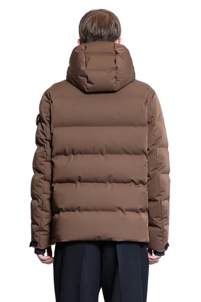 Moncler Grenoble Wintercoat In Brown