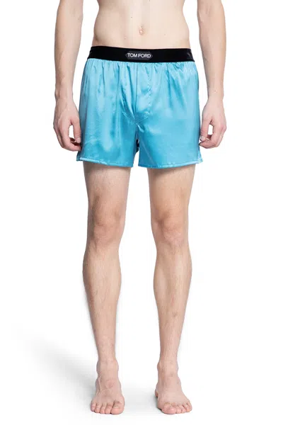 Tom Ford Man Blue Underwear In Blue