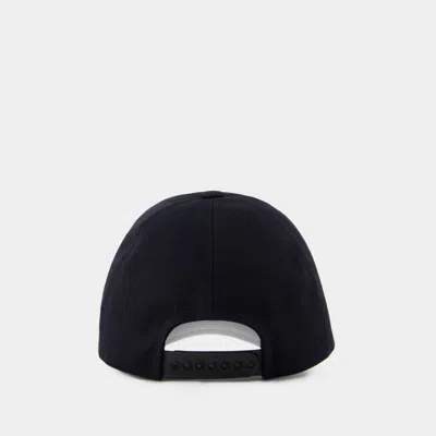 Courrèges Logo Patch Cap In Black