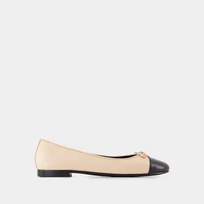 Tory Burch Cap-toe Ballet Rose In Pink