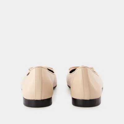 Tory Burch Cap-toe Ballet Rose In Pink