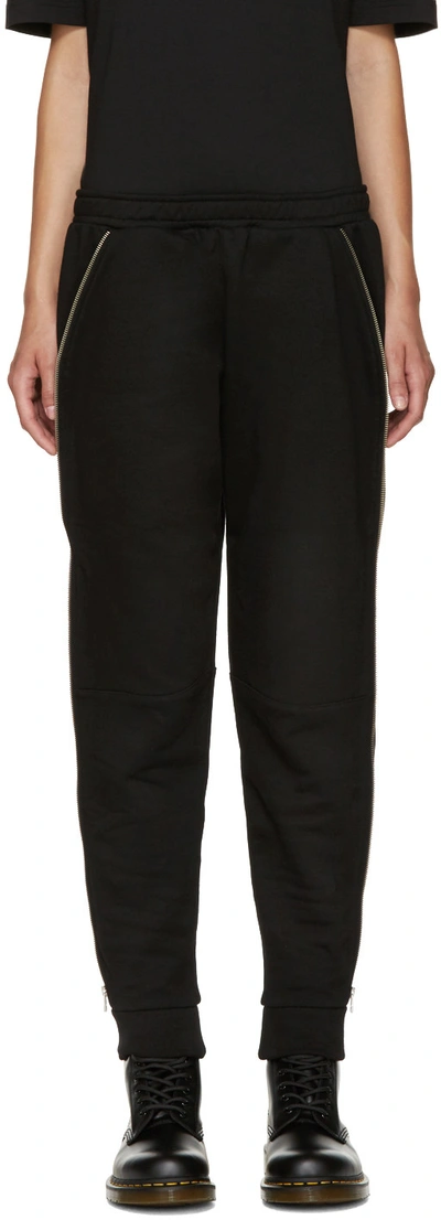 Hood By Air Logo-trimmed Cotton Zipper Pants