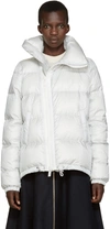 SACAI Grey Trapeze Down Jacket